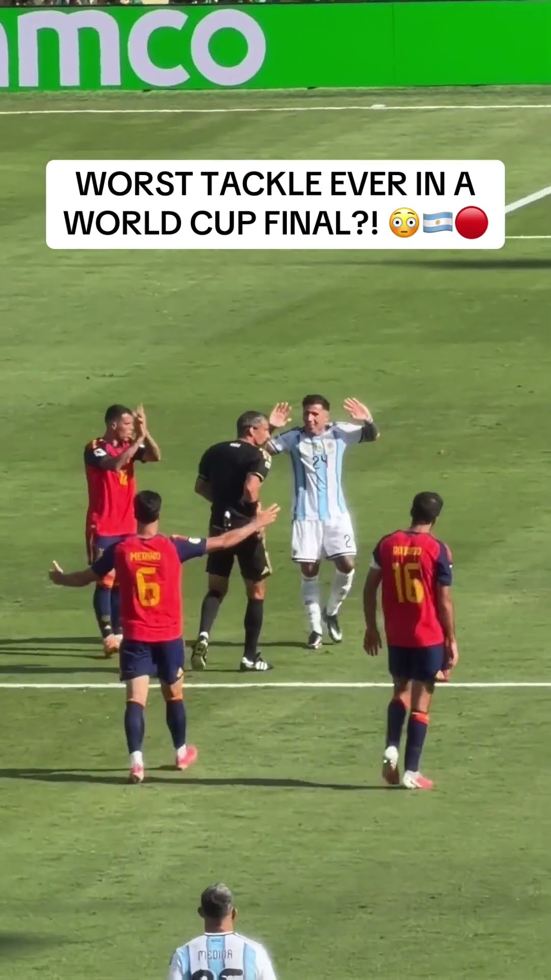 Enzo loses the game for Argentina